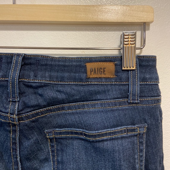 Paige Verdugo Ankle Hartmann Dark Wash Denim Blue Jeans Women’s 26x27 - Picture 1 of 8